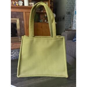 Wei East Green Structured Too Handle Bag